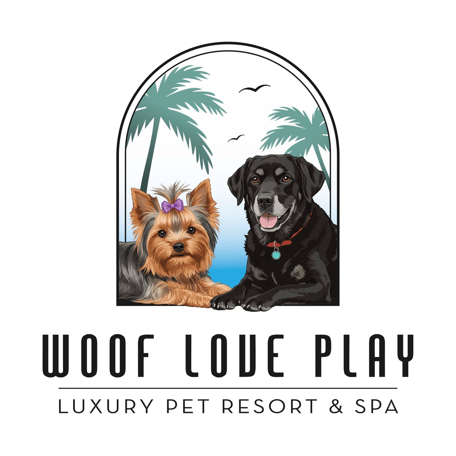 Woof Love Play logo